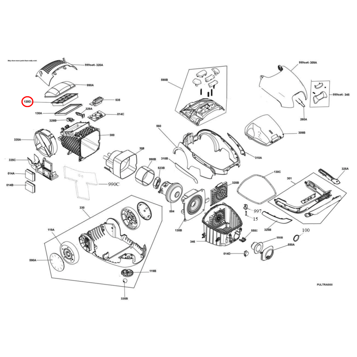 900195119 Electrolux Vacuum Cleaner Filter image 2