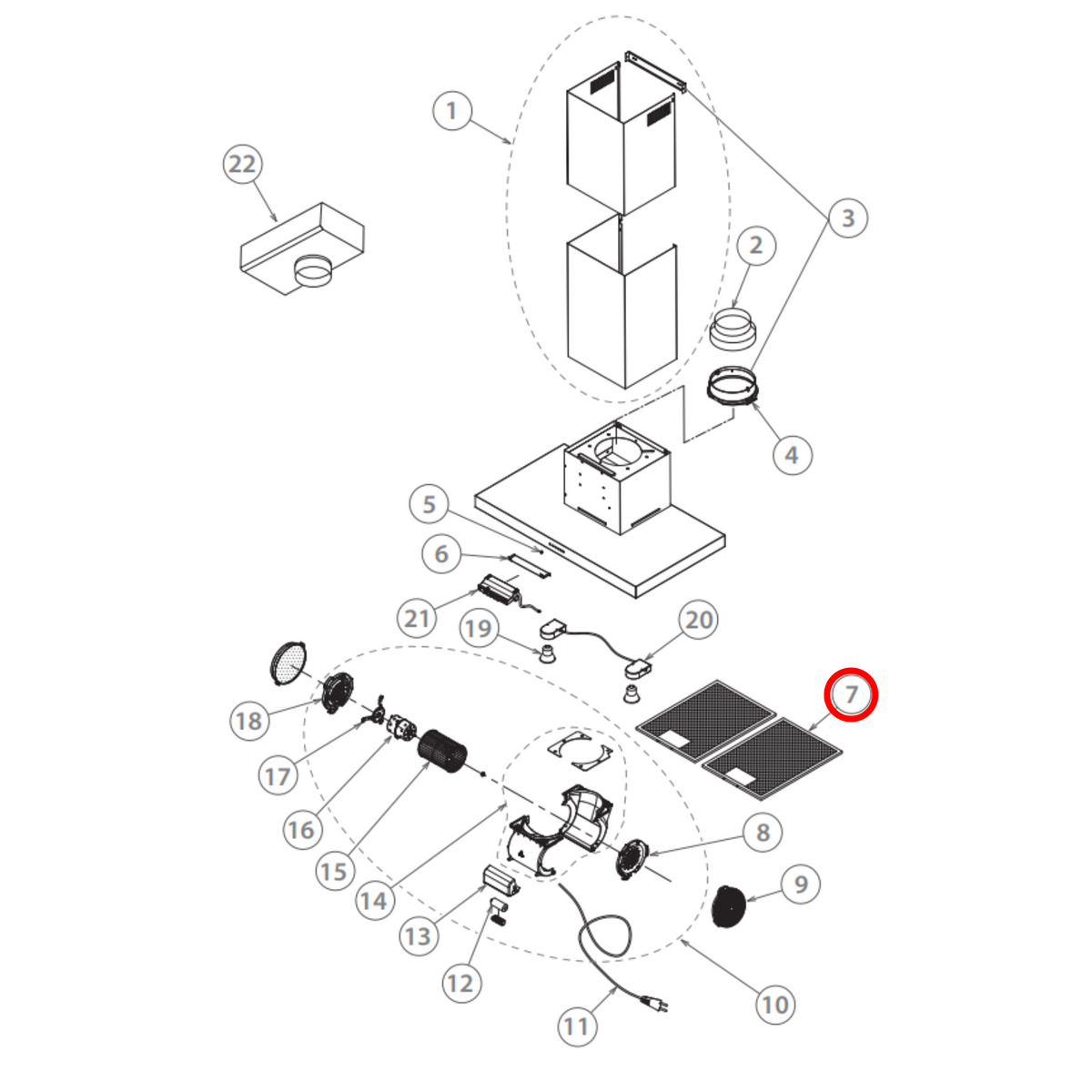 792527 Fisher & Paykel Rangehood Aluminium Filter image 2