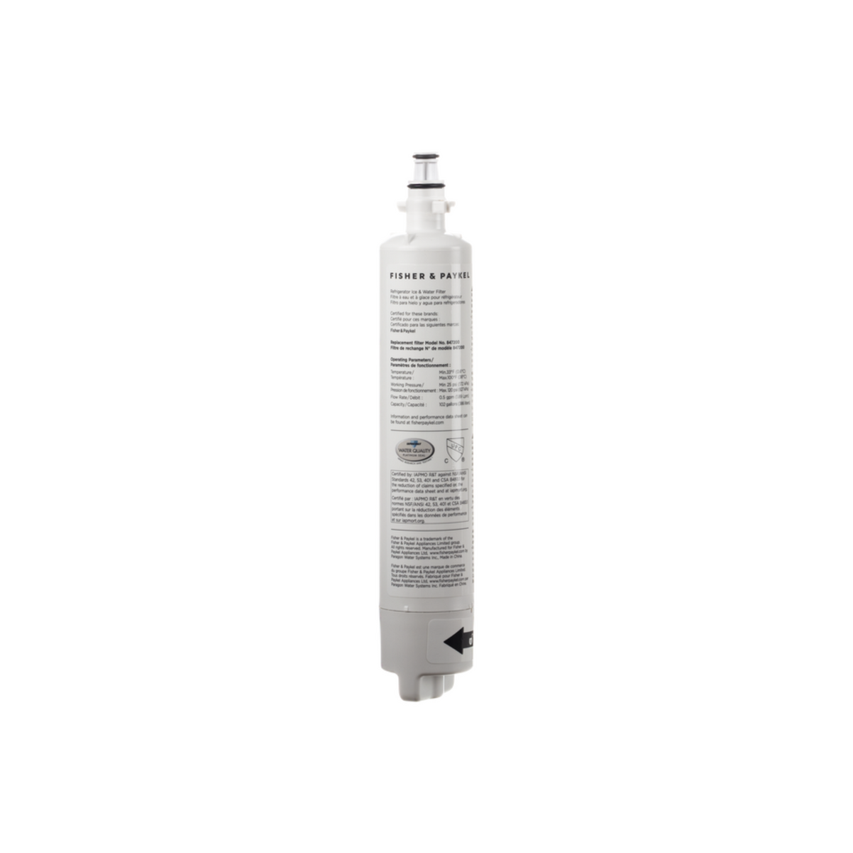 847200 Fisher & Paykel Fridge Water Filter