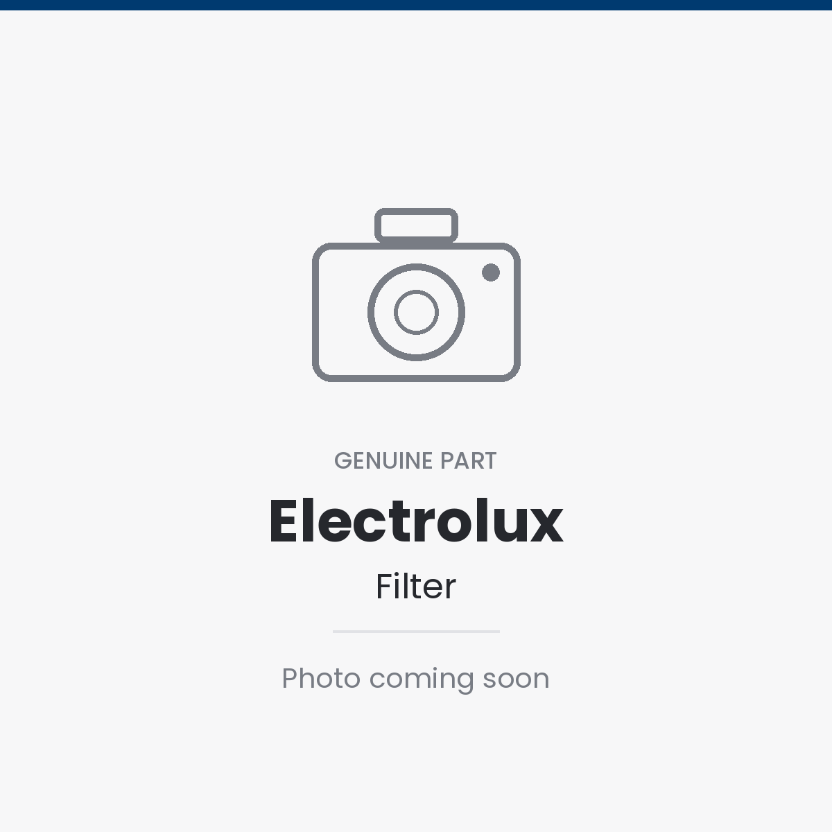 1184283032 Electrolux Vacuum Exhaust Filter